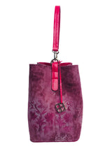 Alya bucket small textile - violet
