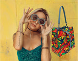 Alya Bucket Small Textil Multicolor