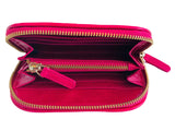 Purse "Dalim Mini" textile - purple ornament pattern