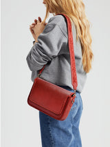 Youbag x Viviane Geppert - Handtasche June bordeaux rot