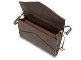 Maia Clutch Small brown snake schlange braun
