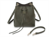 Alya Bucket Small - olive green