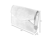 Maia Small Clutch Drawing Zeichnung