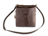 Alya Bucket Small Beuteltasche snake schlange braun brown