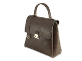 Almaaz Lock L choco brown snake + Vintage