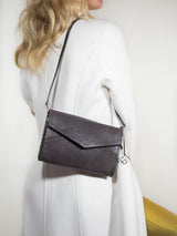 Maia Clutch Small brown snake schlange braun