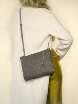 Peacock Double Medium croc Kroko mud schlamm