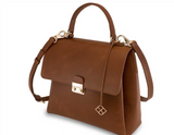 Almaaz Lock L Vintage cognac brown