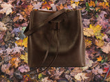 Alya Bucket Small - Chocolate Brown